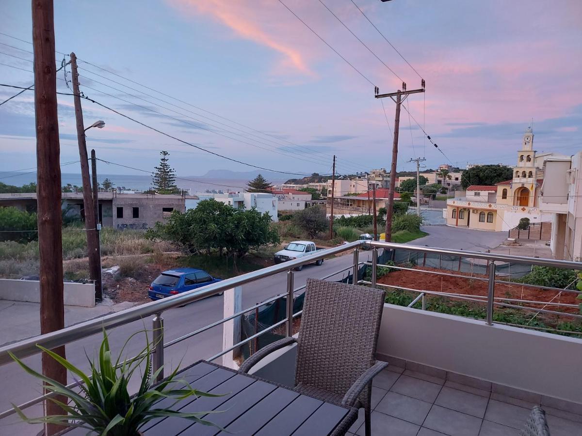 Aria Sea View, Chania Stalós Esterno foto