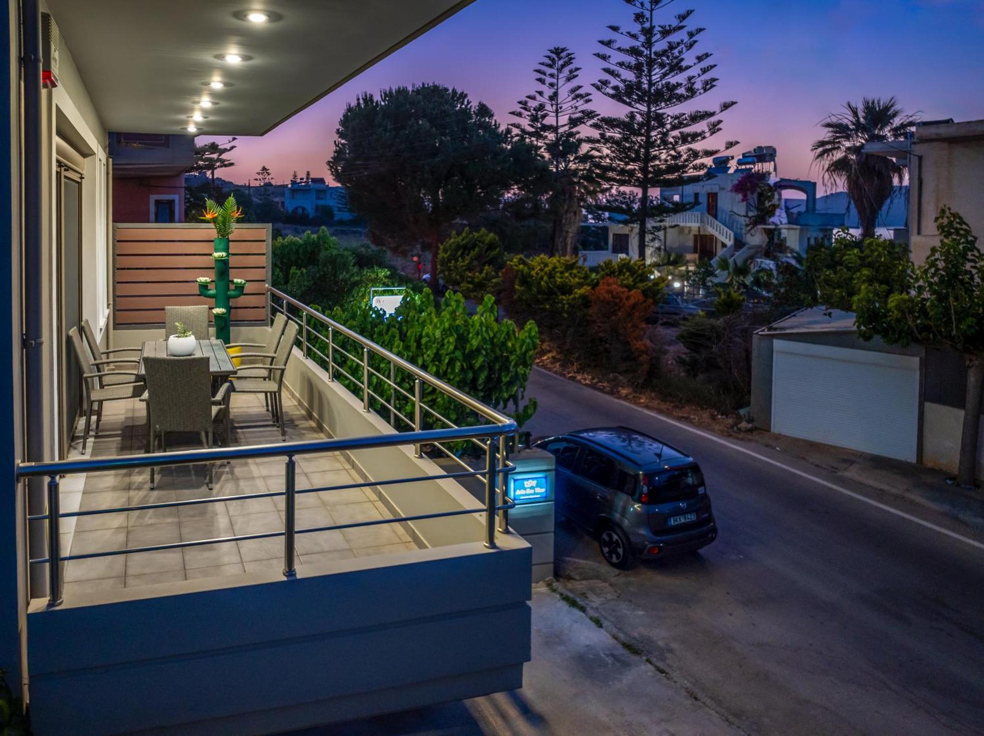 Aria Sea View, Chania Stalós Esterno foto