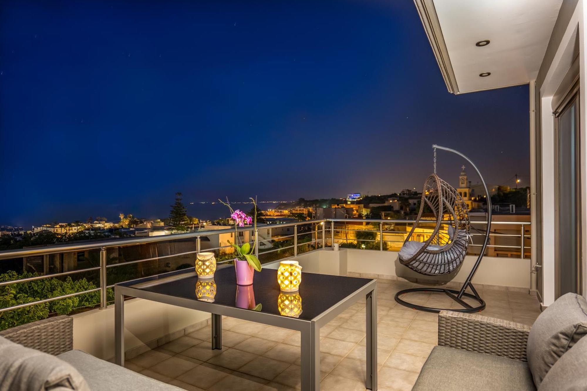 Aria Sea View, Chania Stalós Esterno foto
